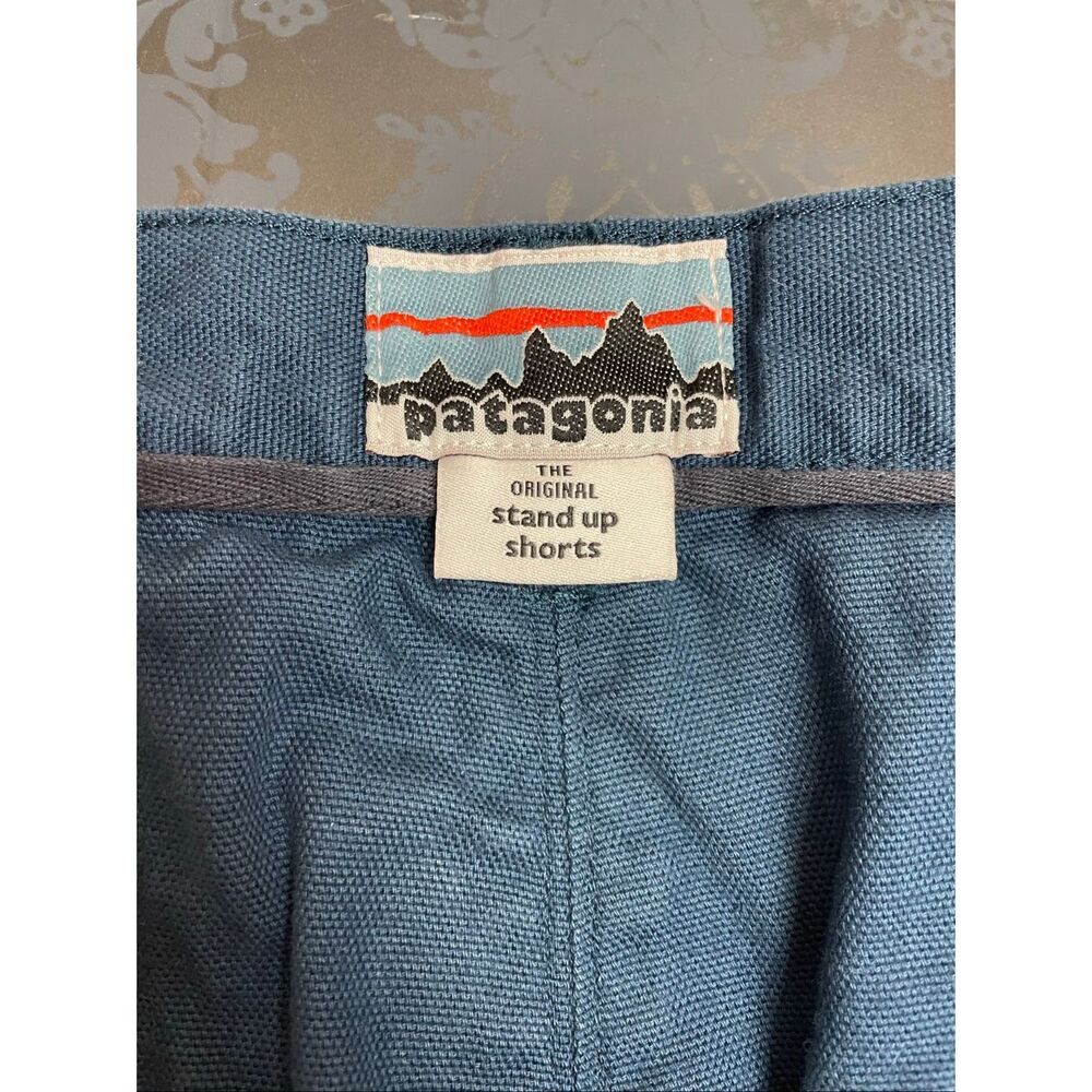 Patagonia Men's Heritage Stand Up Shorts 7” Tidepool Blue Size 38 - Picture 5 of 11